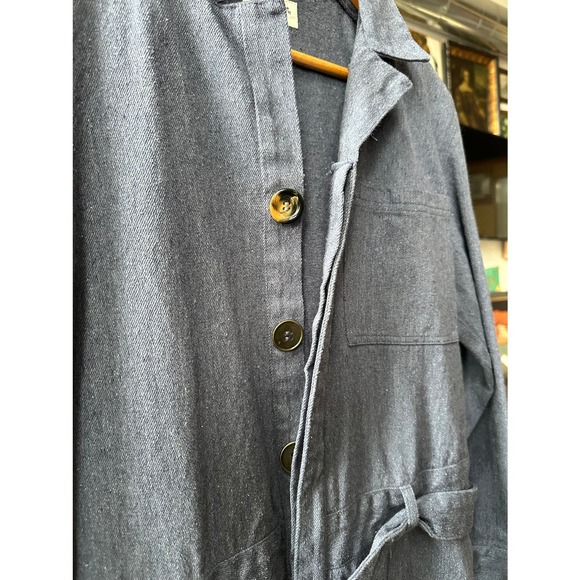 Tribe Alive Denim Jumpsuit Size Small - Picture 9 of 9